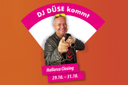 DJ Düse kommt zum Hallorca Closing